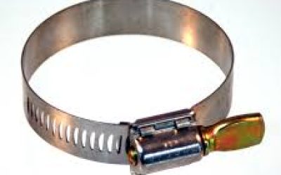 Hose clamps aircraft